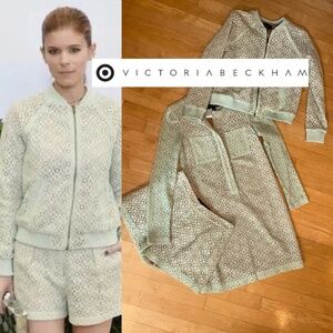 Victoria  Beckham  target mint lace jacket, Dress, Short set, XL,XS,2  GD1100